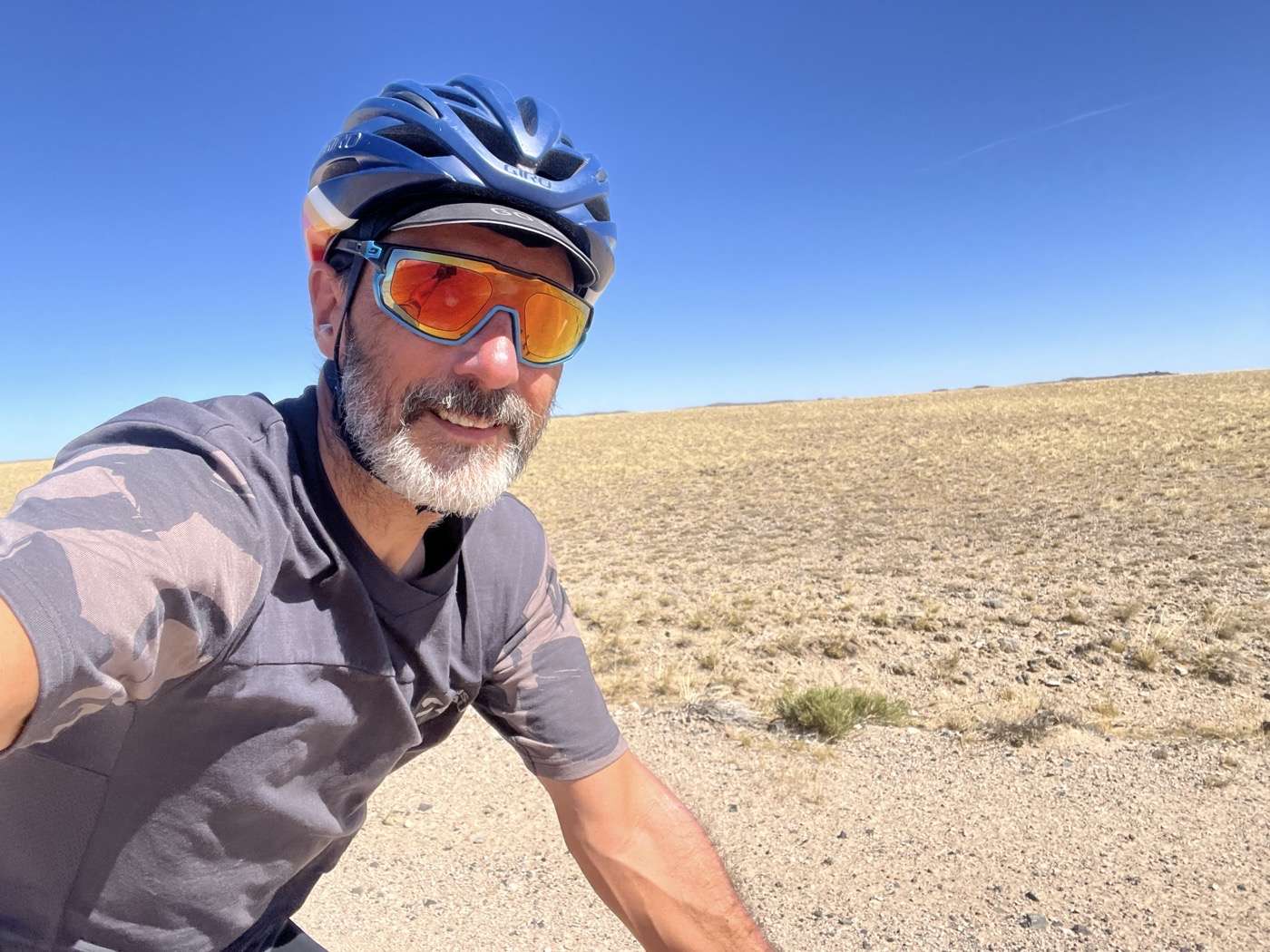 Traversing the Great Basin, 2nd day, I can still smile